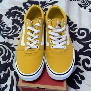 Womens Vans- yellow